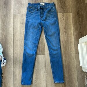 Madewell High Rise skinny jeans 26